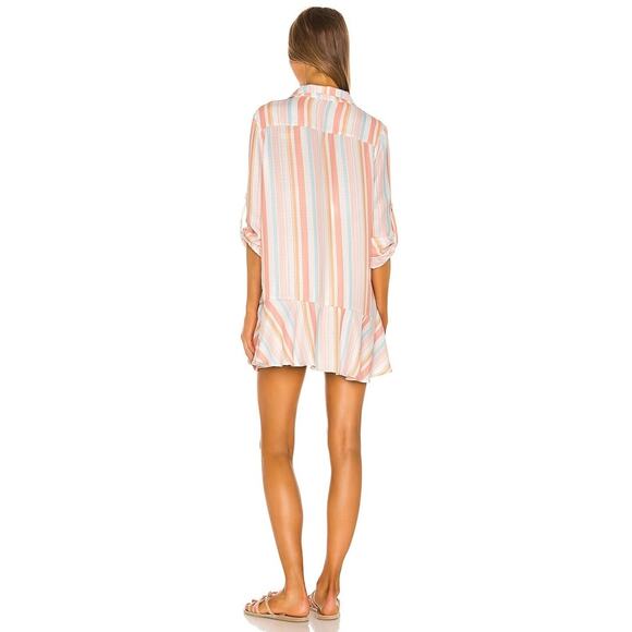 Agua Bendita x Revolve Crystal Button Down Dress Size M NWT - Picture 3 of 8